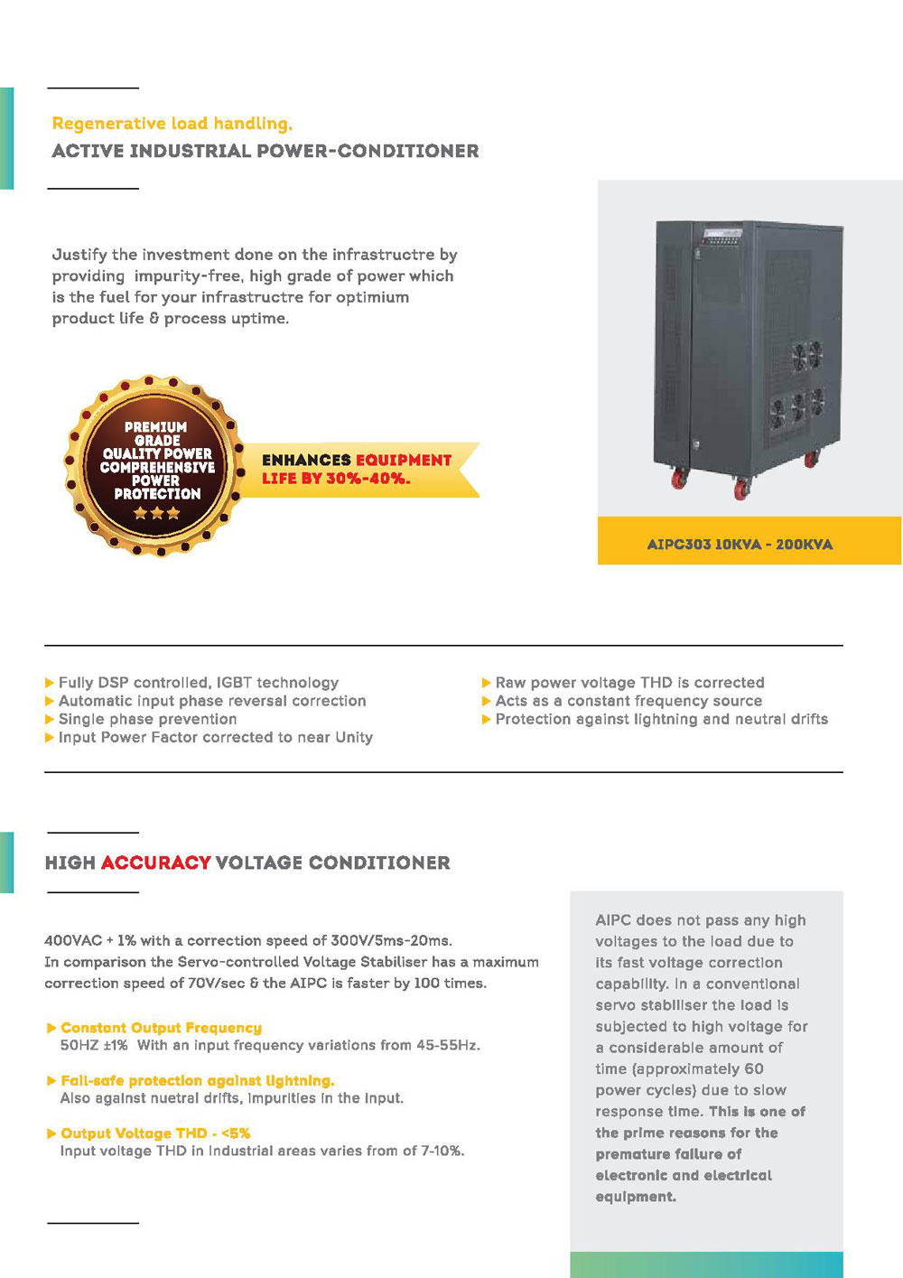 Online UPS for CNC, Laser & wire EDM machines