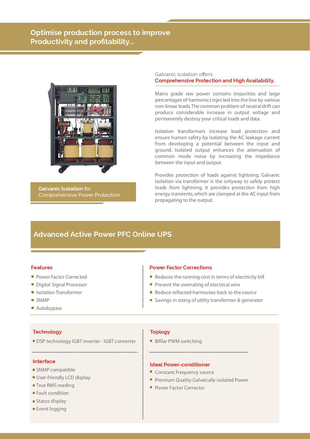 True online ups 303