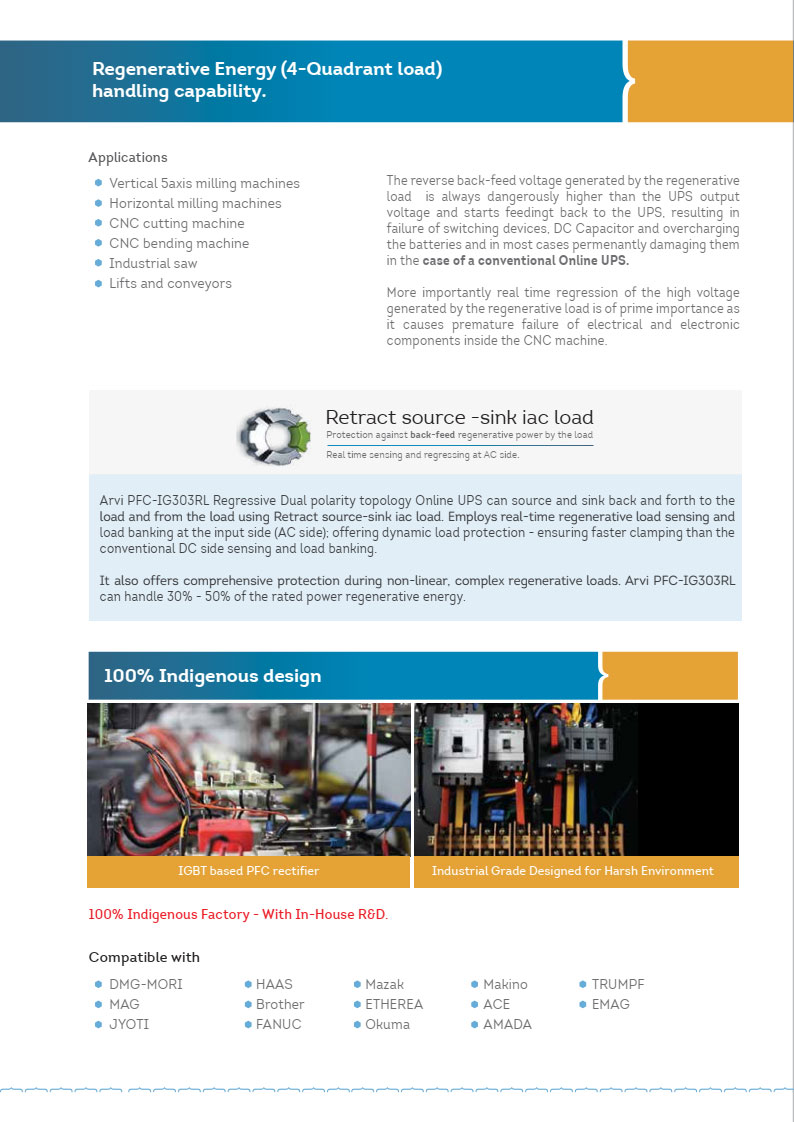 UPS for 5-axis Milling machines
